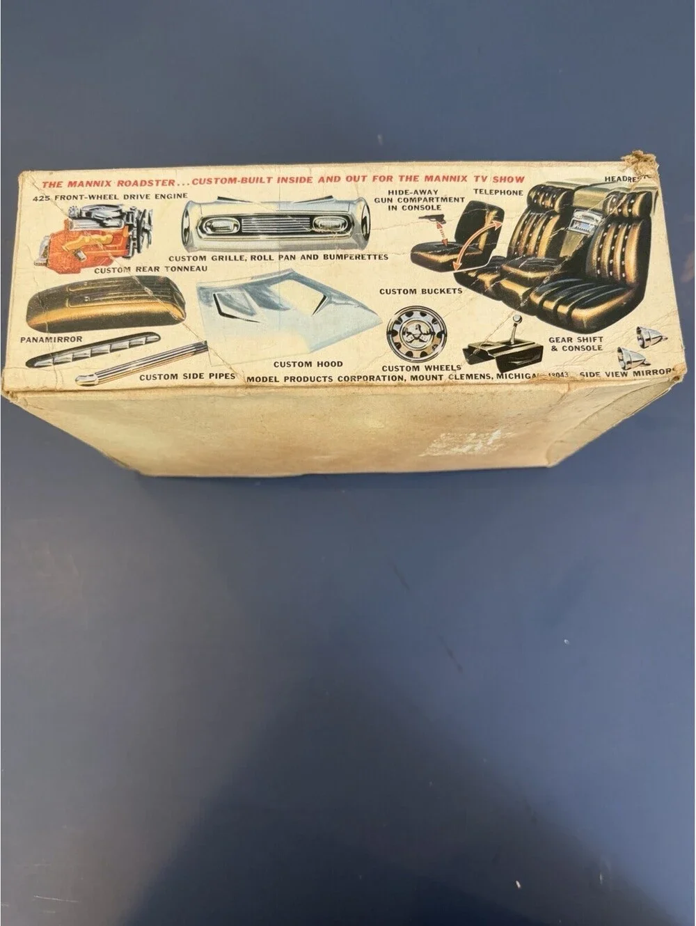 Vtg MPC Mannix Roadster 609–200 Model Kit Replacement Parts Only Rare